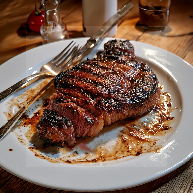 Cajun ribeye steak grillé (300g)
