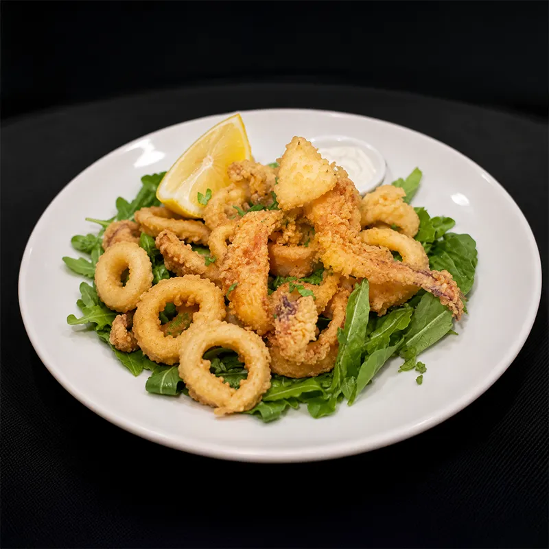 Calamars Frits — entrée du menu de Ray’s San Francisco à Tanger