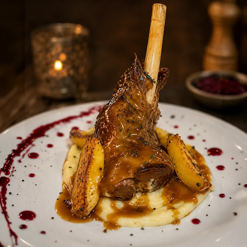 Souris d’agneau confite (500g) — viande du menu de Ray’s San Francisco à Tanger