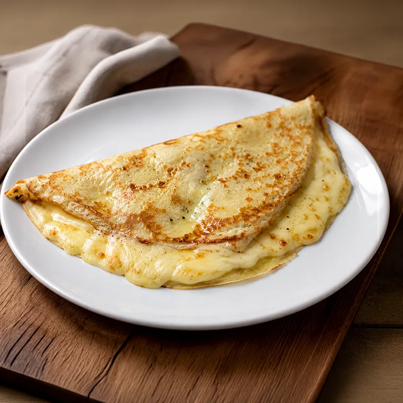 Crepe au fromage fondant chez Ray's
