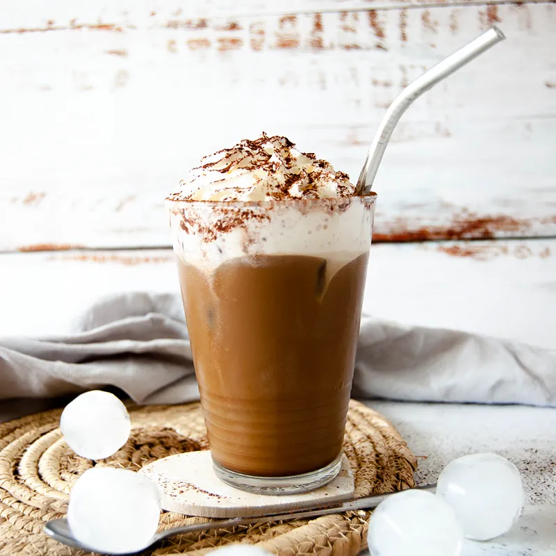 Iced Mochaccino glace chocolat-cafe chez Ray's